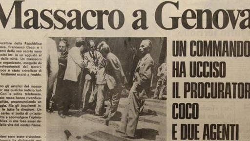Omicidio di Francesco Coco e dei 2 agenti di scorta