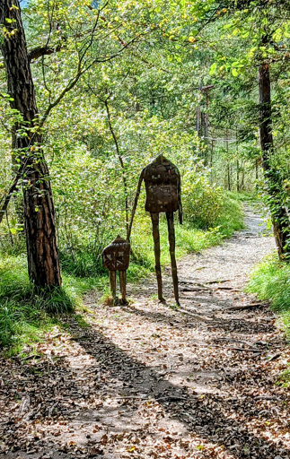 Un vecchio e un bambino.....