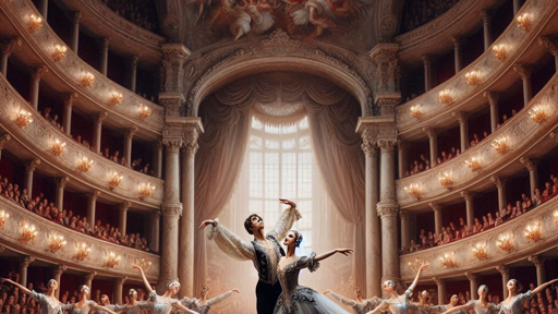 Spettacolo teatrale balletto Onegin