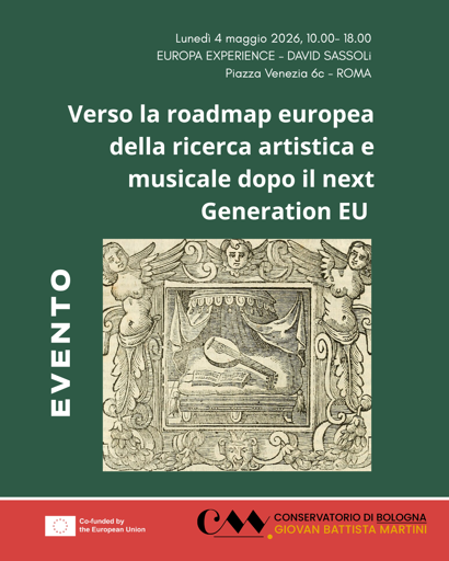 Verso la roadmap europea della ricerca artistica e musicale dopo il Next Generation EU
