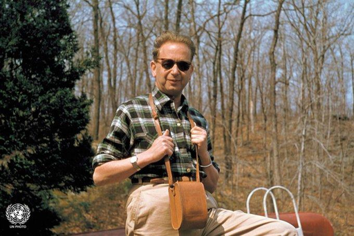 Dag Hammarskjöld in woods