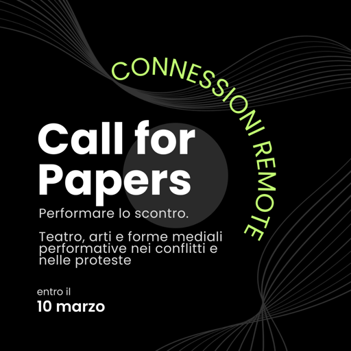 Call for Paper di Connessioni Remote, entro il 10 marzo