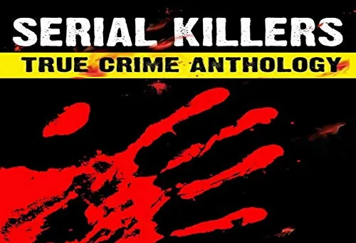 Immagine suggestiva: "Serial Killer True Crime Anthology"

L'immagine mostra l'orma rossa di na mano sullo sfondo nero, come a suggerire l'impronta di mani sporche di sangue