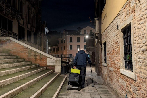 Anziani a Venezia