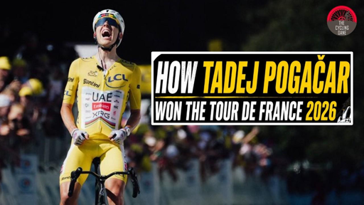 Tadej Pogacar in Maglia Gialla al Tour de France 2026