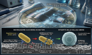 grafene è in grado di individuare e uccidere i batteri 