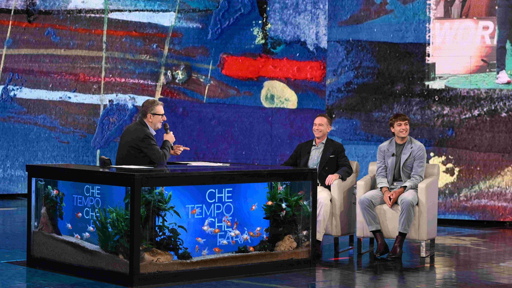 Fabio Fazio - Filippo Volandri - Flavio Cobolli -