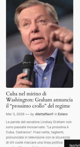 Foto del senatore Graham