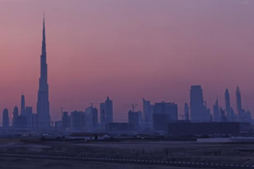 panoramica di dubai
