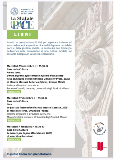 Locandina presentazione volume donne migranti

