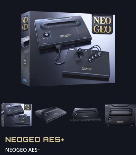 Neo geo plus aes nuova versione 2026 