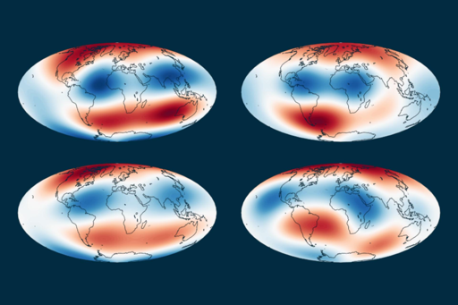 Due enormi “blob” di materiale solido e super-riscaldato situati alla base del mantello terrestre influenzano il nucleo esterno liquido sottostante.