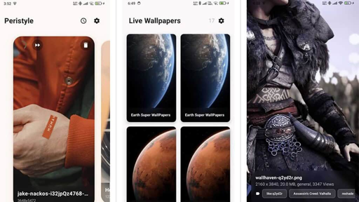 Peristyle, gestione semplice per i wallpaper su Android