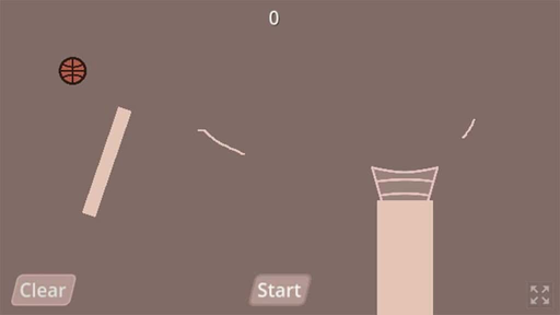 Hoop Draw, disegna linee per far canestro!