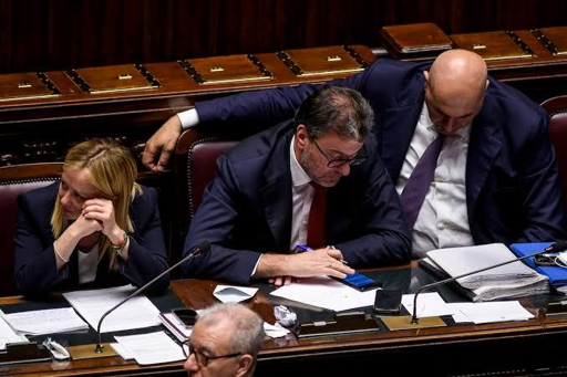 Meloni - Giorgetti - Crosetto
