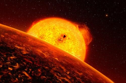 Boukaré et al. introducono un semplice quadro teorico per descrivere l'evoluzione del sistema accoppiato interno-atmosfera dei pianeti lavici.