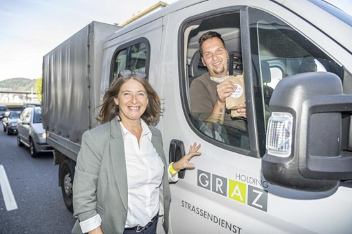 immagine della sindaca di Graz