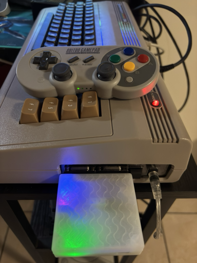 C64U con adattatore bluetooth 