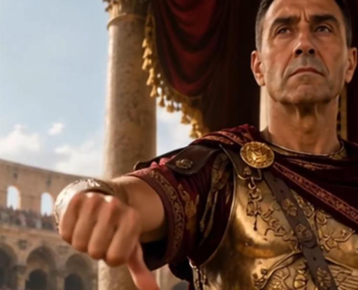 Video IA di Vannacci gladiatore