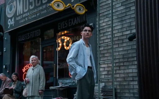 Timothée Chalamet in Marty Supreme