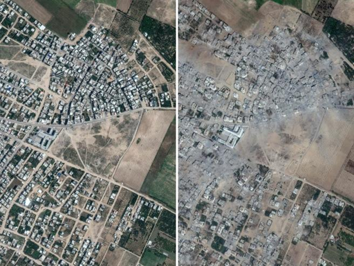 Prima e dopo. Gaza, Beit Hanun