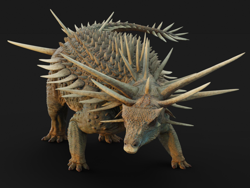 Lo Spicomellus afer era stato indicato come il più antico anchilosauro al mondo e il primo proveniente dall'Africa, ma tale ipotesi si basava solo su una singola costola parziale risalente al Giurassico medio del Marocco. Ora i paleontologi hanno descritto un nuovo esemplare molto più completo che conferma le affinità anchilosauroidi dello Spicomellus e dimostra che esso possedeva un'armatura cutanea straordinariamente elaborata, diversa da quella di qualsiasi altro vertebrato, vivente o estinto.