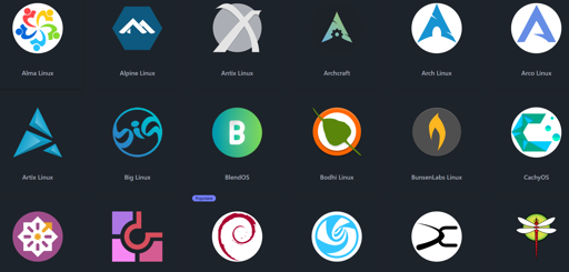 Screenshot di #DistroSea