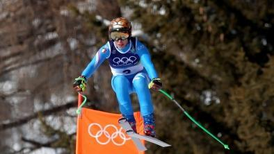 Sofia Goggia medaglia di bronzo nella discesa libera