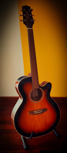 Una chitarra