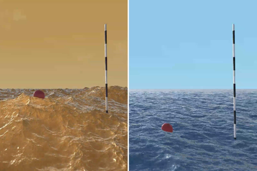 In uno studio pubblicato sulla rivista Journal of Geophysical Research: Planets, un team del MIT presenta il modello, che hanno opportunamente chiamato “PlanetWaves”. Lo applicano per prevedere come si comportano le onde su corpi planetari che potrebbero ospitare laghi e oceani liquidi, tra cui Titano, l’antico Marte e tre pianeti al di fuori del Sistema Solare.

Il modello prevede che una brezza leggera sia sufficiente a generare onde enormi su Titano, dove i laghi sono riempiti da idrocarburi liquidi leggeri. Al contrario, servirebbero venti della forza di un uragano per muovere appena la superficie di un lago sull’esopianeta 55 Cancri e, che si ritiene sia un mondo di lava ricoperto da roccia liquida calda e densa.

“Sulla Terra siamo abituati a certe dinamiche delle onde”, afferma Andrew Ashton, autore dello studio, scienziato associato presso la Woods Hole Oceanographic Institution (WHOI) e membro del programma congiunto MIT-WHOI. “Ma con questo modello possiamo vedere come le onde si comportano su pianeti con liquidi, atmosfere e gravità diversi, cosa che può mettere alla prova la nostra intuizione.”

