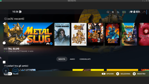Droid Deck, Steam OS su Android