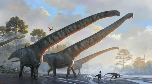 Mamenchisaurus sanjiangensis percorreva il nostro pianeta durante l’Oxfordiano inferiore del periodo Giurassico, circa 160 milioni di anni fa.

Questo dinosauro era un mamenchisauride divergente che condivide una relazione relativamente vicina con la maggior parte delle altre specie di Mamenchisaurus.