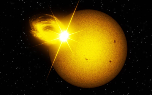 Le stelle simili al Sole producono una superflare circa una volta ogni cento anni.