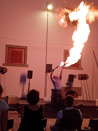 Effetto pirotecnico di Mastro Bolla.