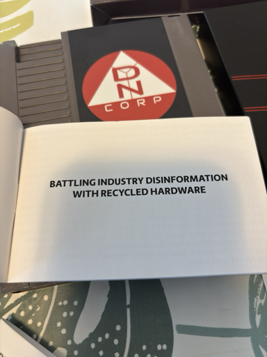 Libretto divulgativo di what remains per nes 