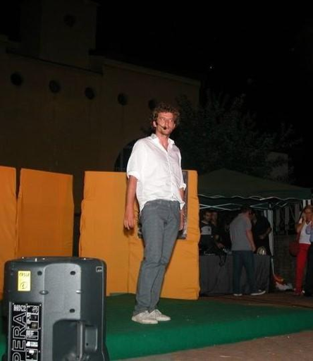 Maurizio Lastrico dal vivo il 30 agosto 2008 a Macherio (MB)