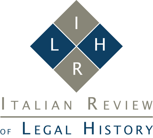 Logo Italian Review of Legal History