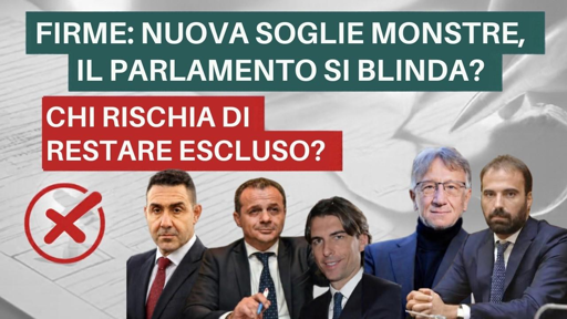🔴 Stabilicum e nuova soglia firme. Norma liberticida? Che succede ora?

